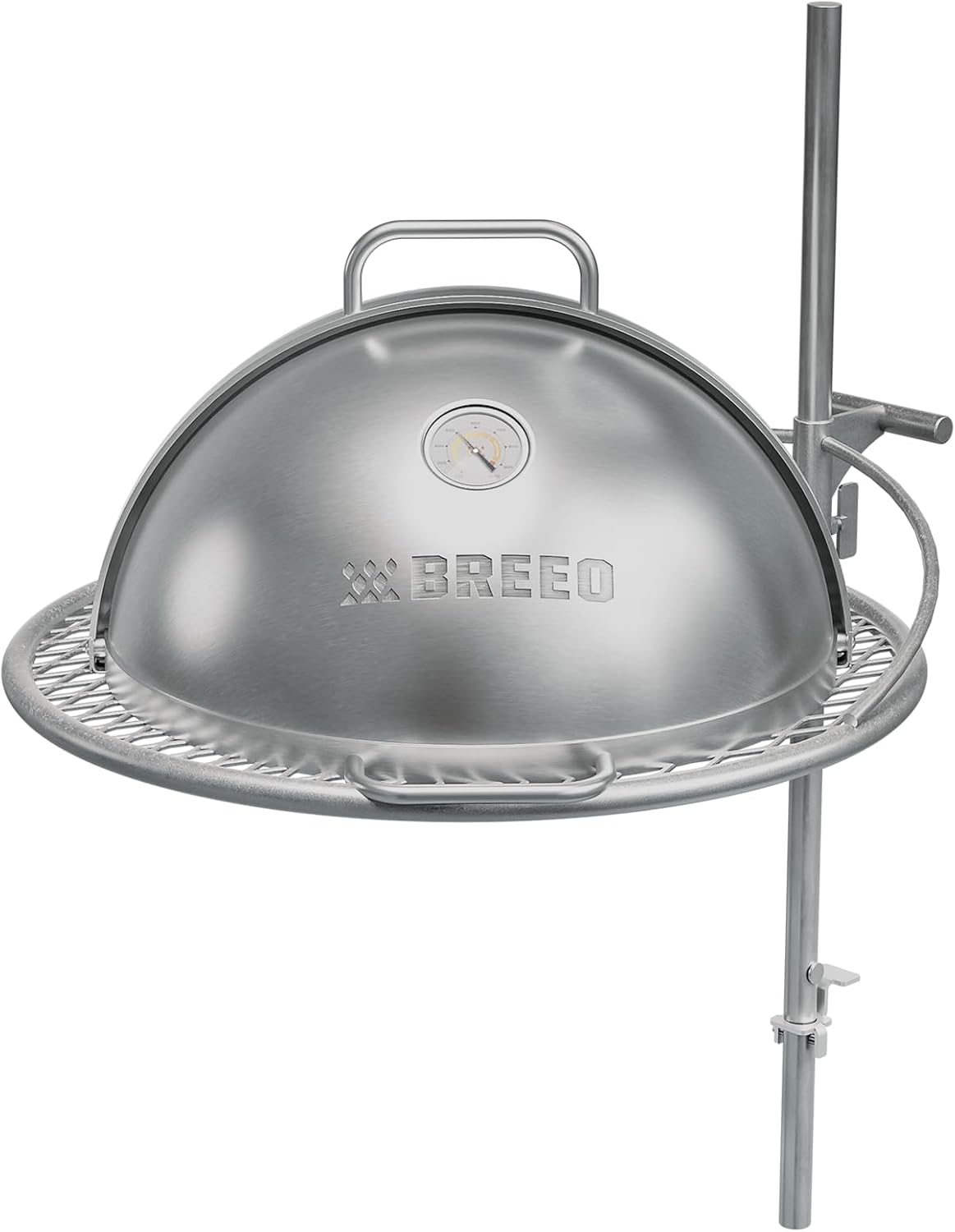 Breeo Grill Dome and Outpost Grill Bundle for Live-Fire Cooking