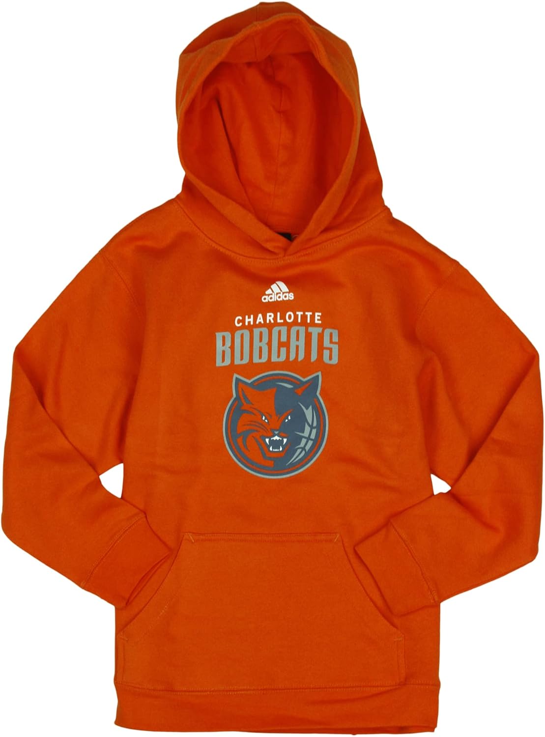 Charlotte Bobcats Youth Logo Hoodie - Vibrant Orange!
