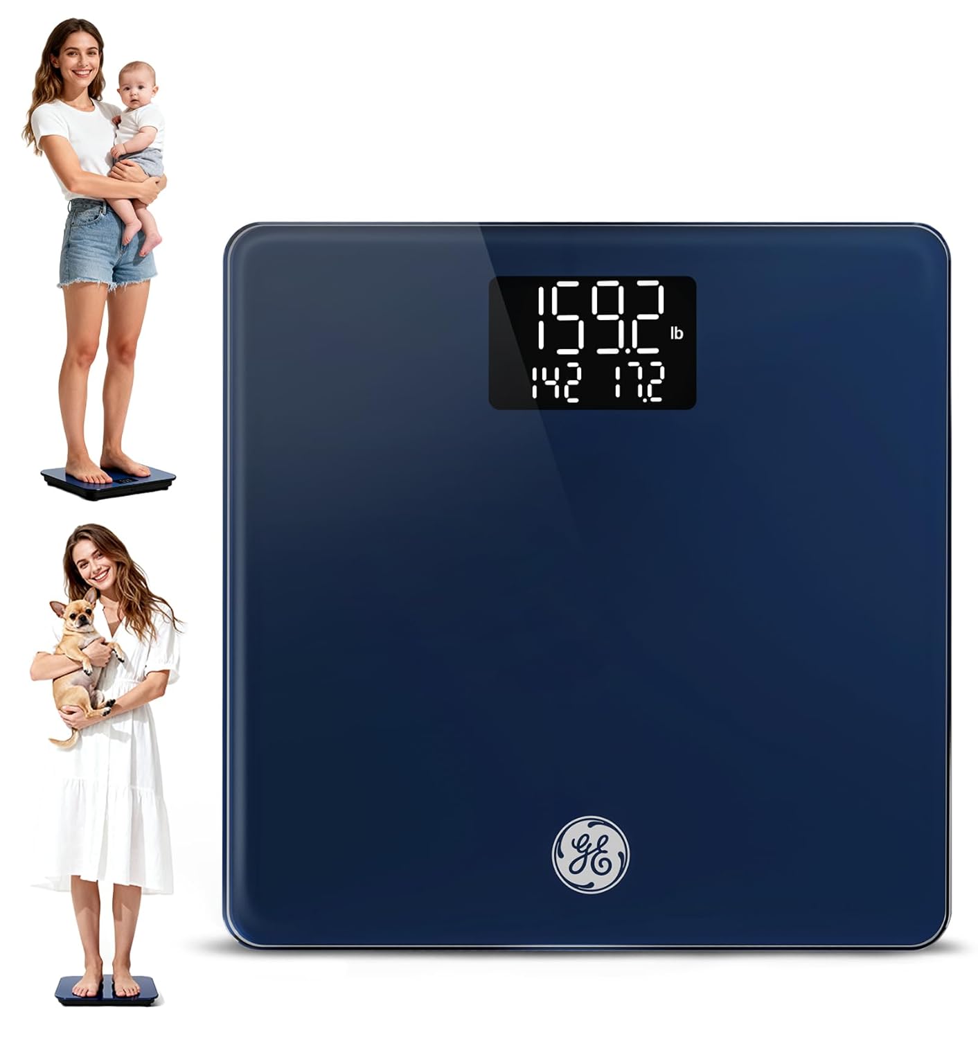 GE Baby Scale Digital Multifunctional Smart Weight Bathroom Scale