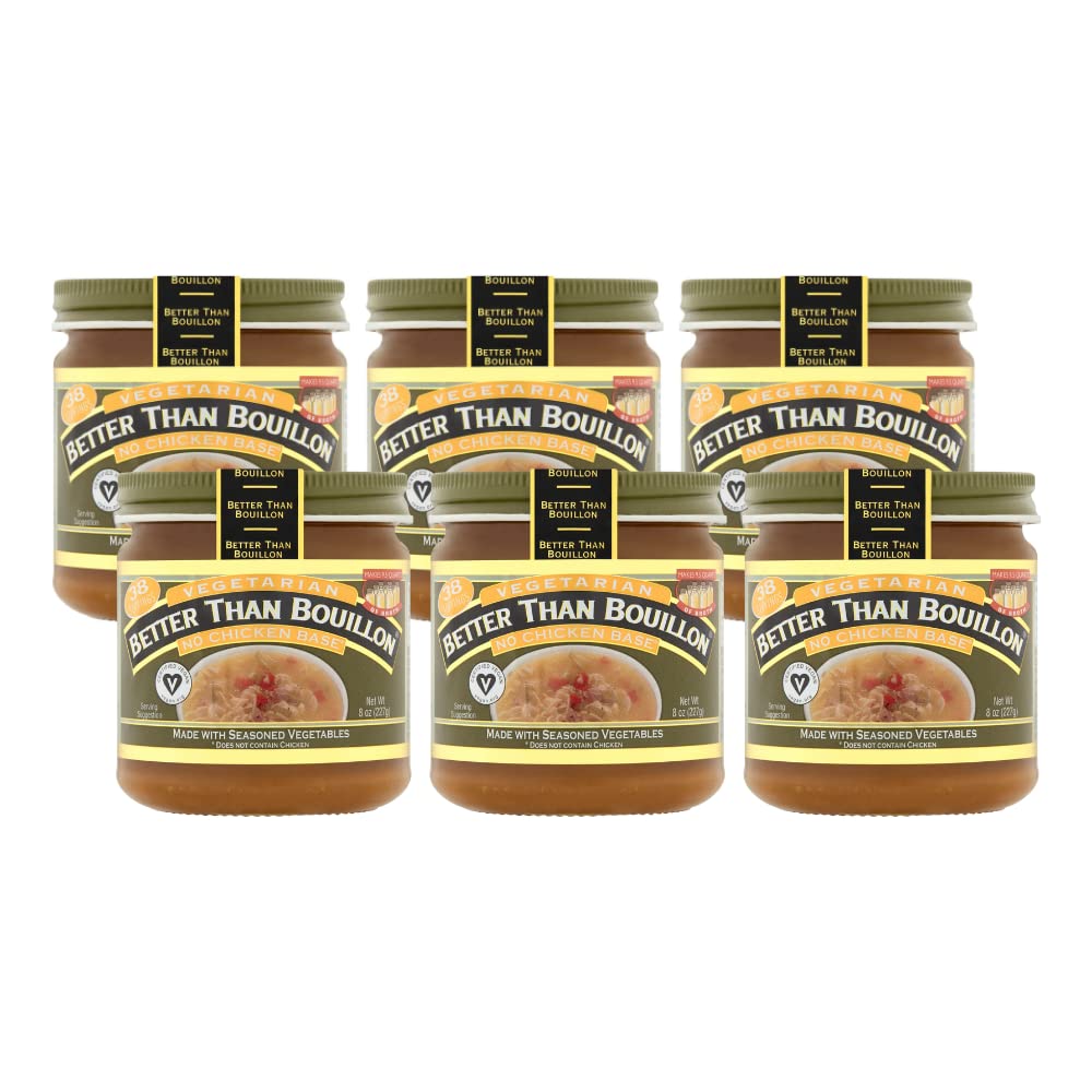 Better Than Bouillon Vegetarian No Chicken Base for Flavorful Dishes