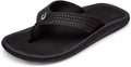 Ulele Men Beach Sandals - Water Resistant Flip Flops with Arch Support