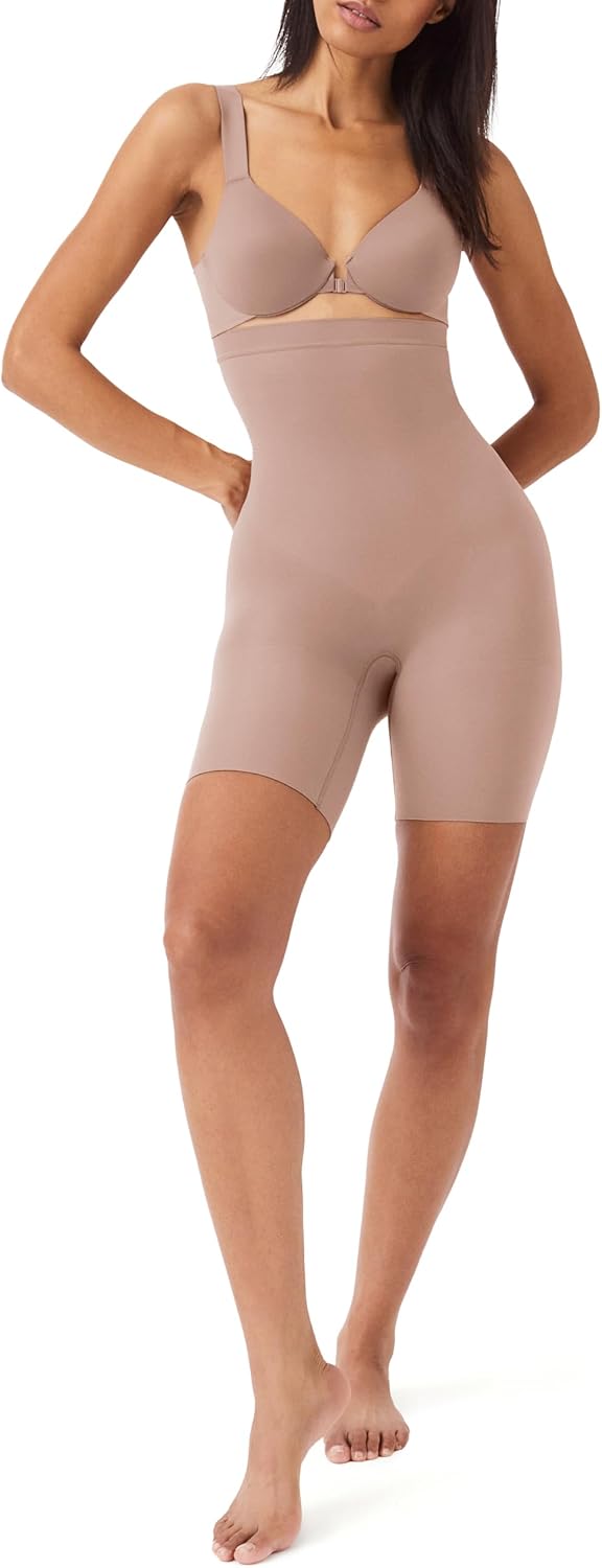 SPANX Sculpt Seamless Power High-Waisted Mid-Thigh Short Review