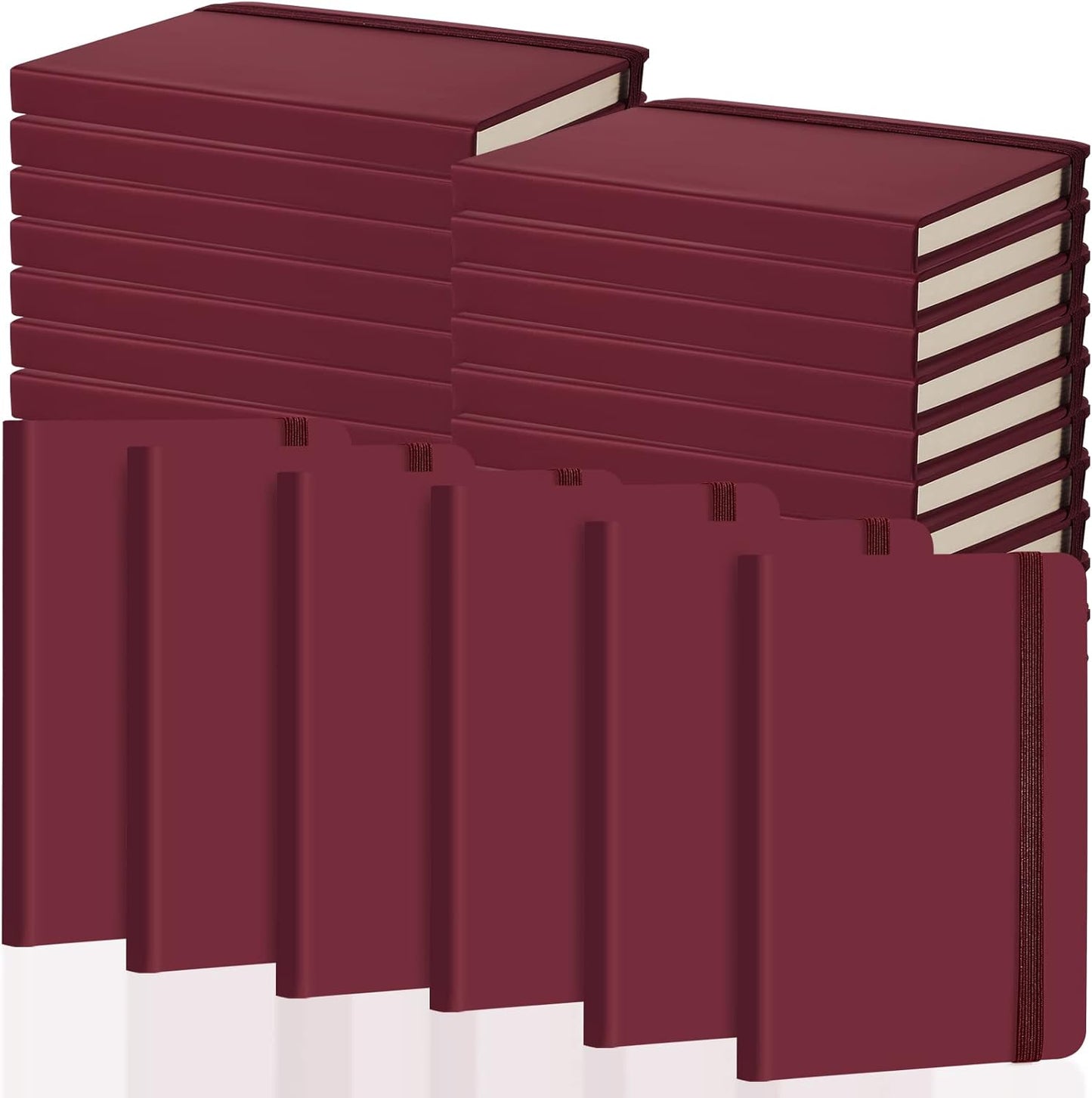 40 Pieces Small Notebooks A6 Pocket Journals for Every Use