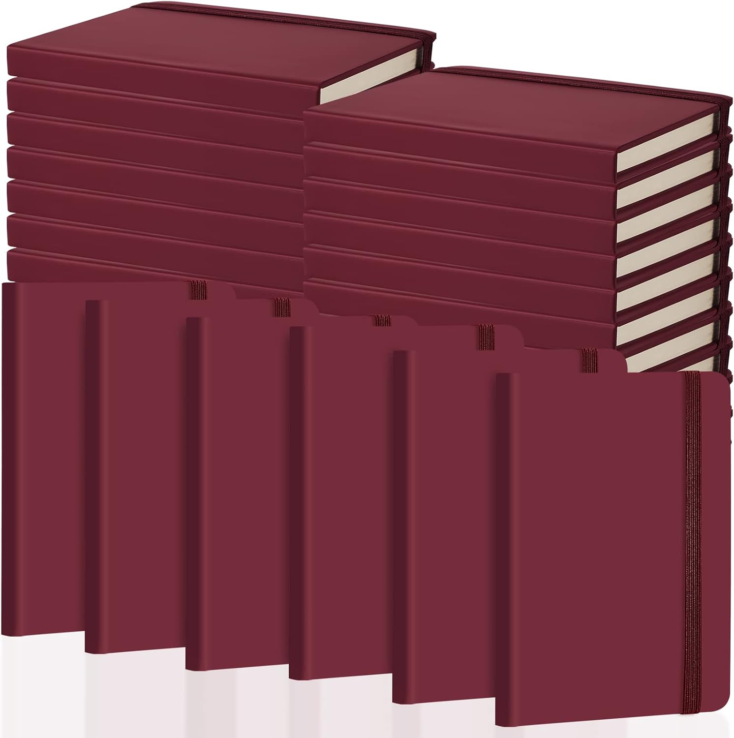 40 Pieces Small Notebooks A6 Pocket Journals for Every Use