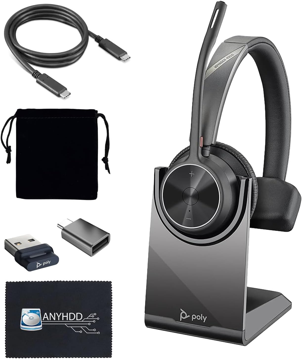 Poly Voyager 4310 UC Wireless Headset with Charge Stand Review