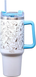 Spoontiques Etched Peanuts Stainless Steel Travel Mug 40oz - Snoopy