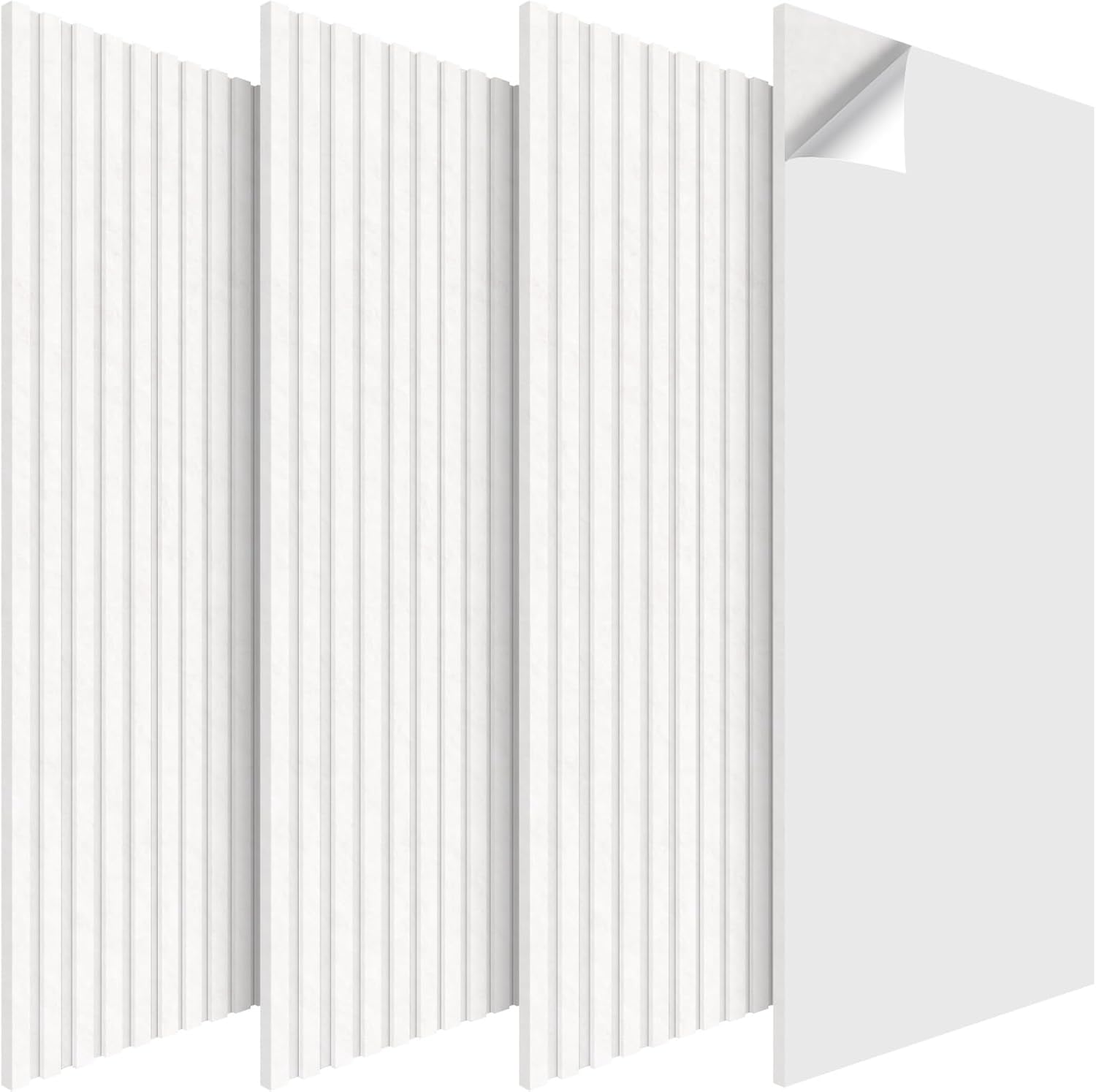 4-Pack Bilayer Acoustic Wall Panels for Superior Soundproofing