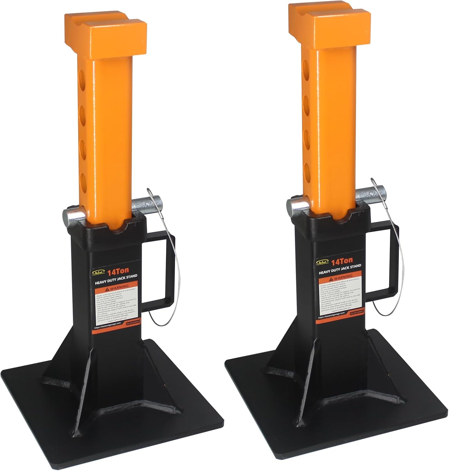 BESTOOL Heavy Duty Jack Stand - 14 Ton Capacity for Safety