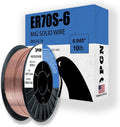 PGN Solid MIG Welding Wire ER70S-6.045 in - Low Splatter, 10 lb