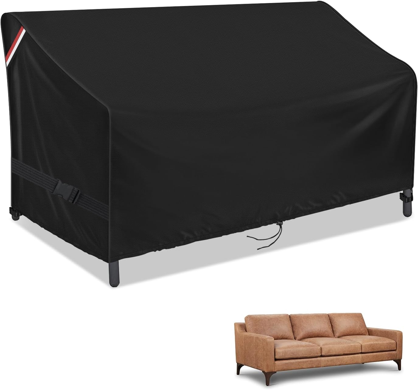 Outdoor Sofa Cover 88 Inch Waterproof Heavy Duty Protection