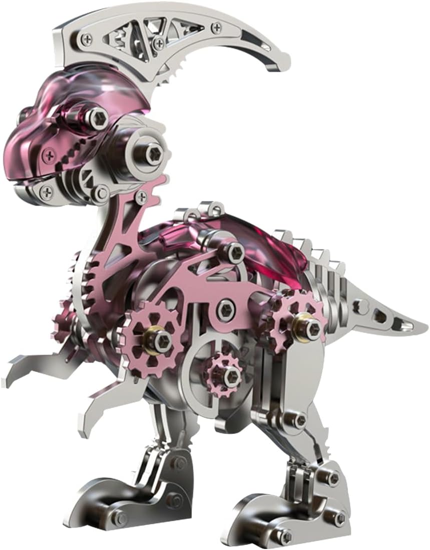 3D Metal Puzzles for Adults - Mechanical Dinosaur Model Kits