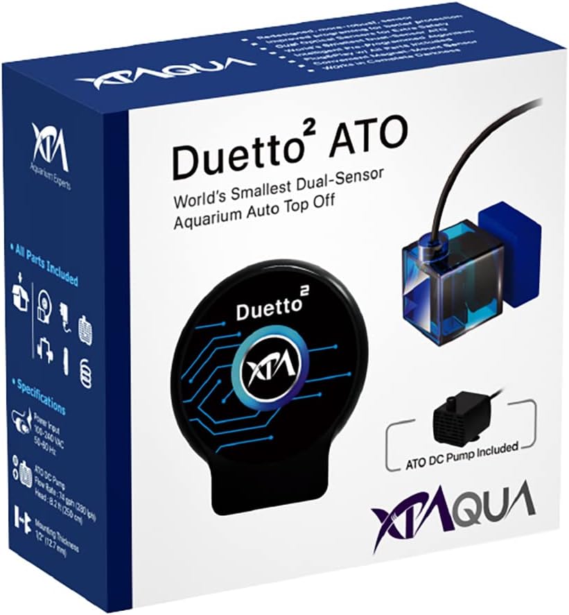 Duetto 2 Dual-Sensor Aquarium Auto Top Off System for Precision