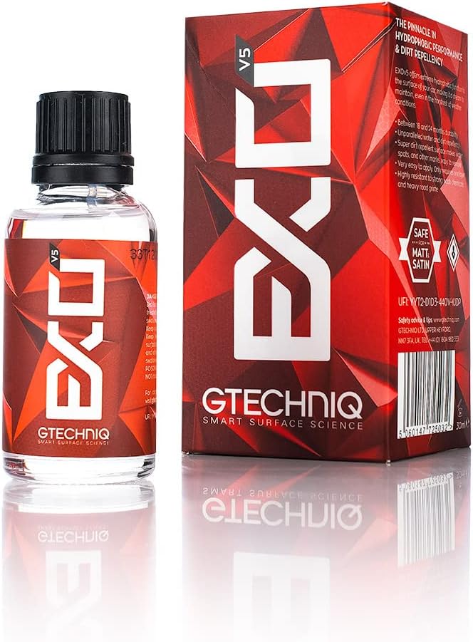 Gtechniq EXO Crystal Hydrophobic Coating for Ultimate Protection