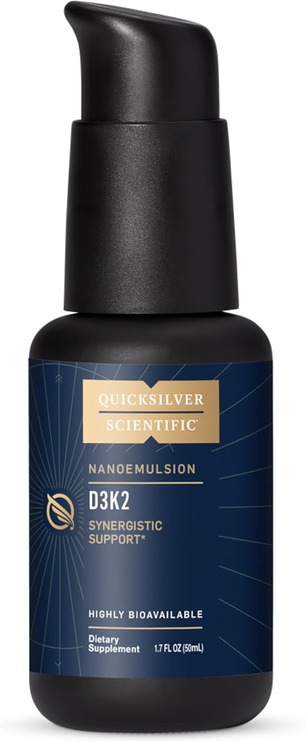 Nanoemulsified D3K2 Supplement for Heart and Bone Health