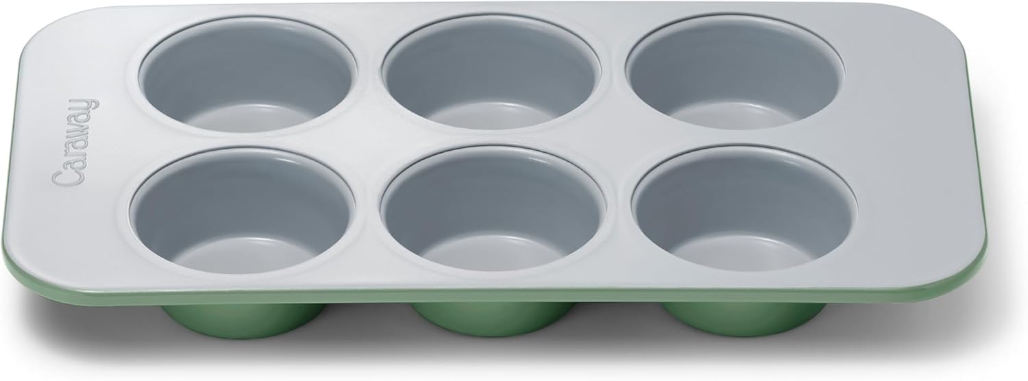 Caraway Nonstick Ceramic Muffin Pan for Healthy Baking