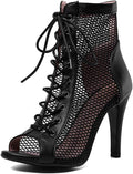 Classic Gladiator Sandals Summer Booties - Comfortable Heeled Dance