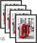 Giftgarden Black 18x24 Frame Matted for 16x20 Pictures - Set of 4