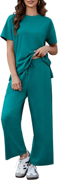PINSPARK 2 Piece Lounge Set for Women - Comfortable Summer Tracksuit