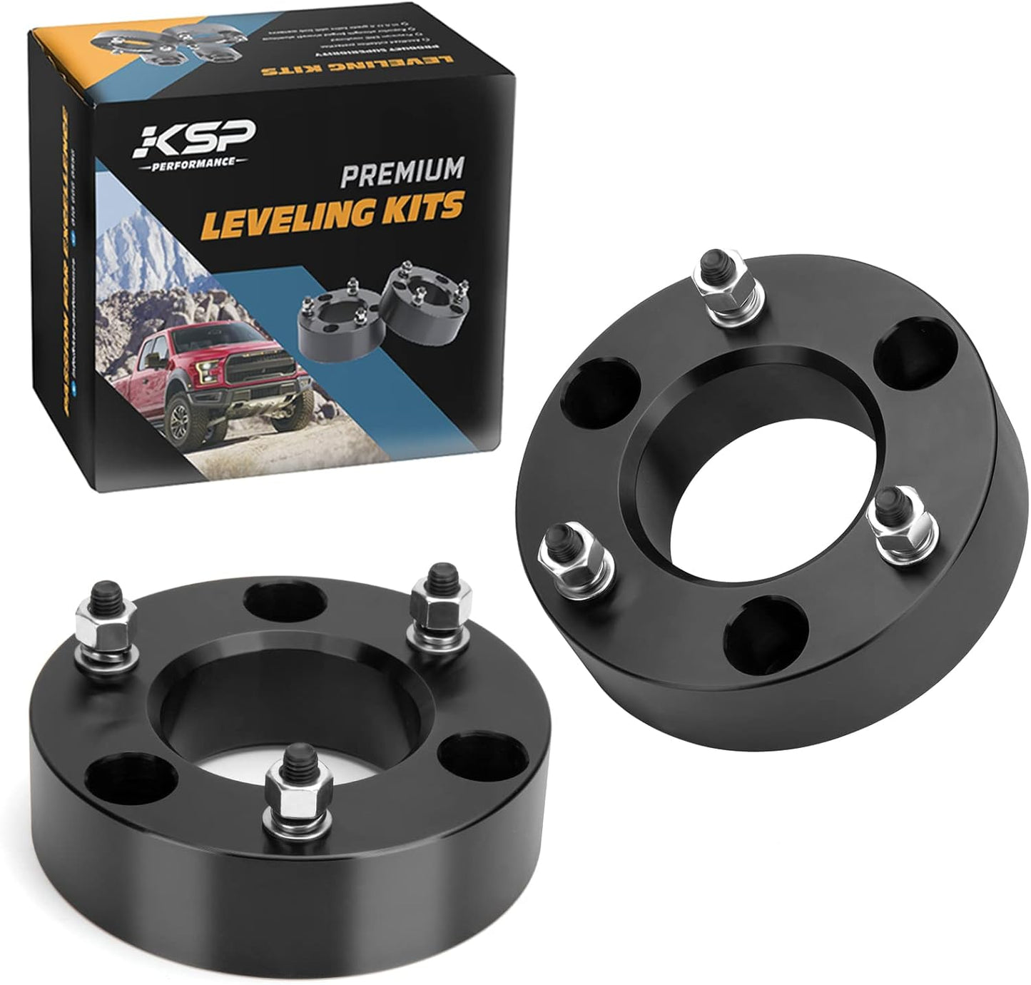KSP 2.5in Front Leveling Lift Spacers for Silverado 1500