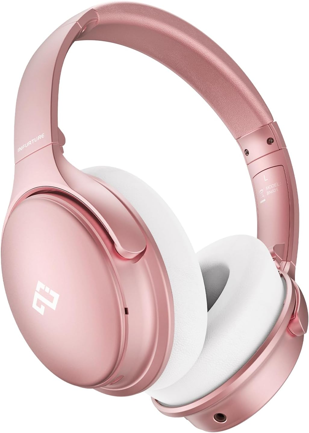 INFURTURE Rose Gold ANC Headphones- 90H Playtime