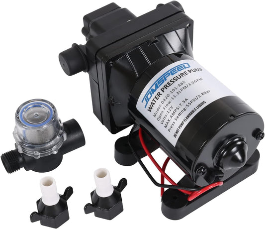 3.0 GPM 12V Revolution Water Pump for RVs and Campers