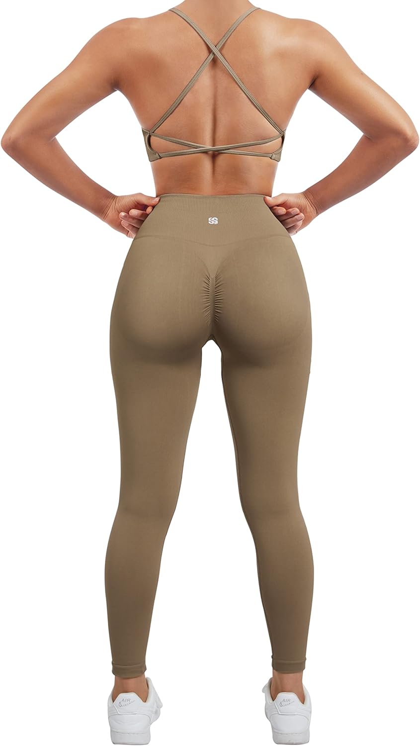 SUUKSESS Women Seamless Workout Sets for Ultimate Comfort