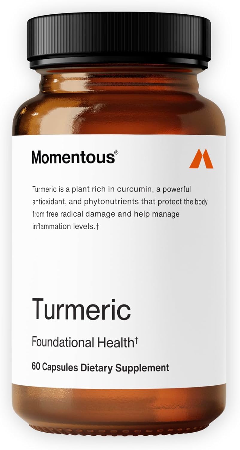 Momentous Turmeric Supplement 1,000 mg for Optimal Health
