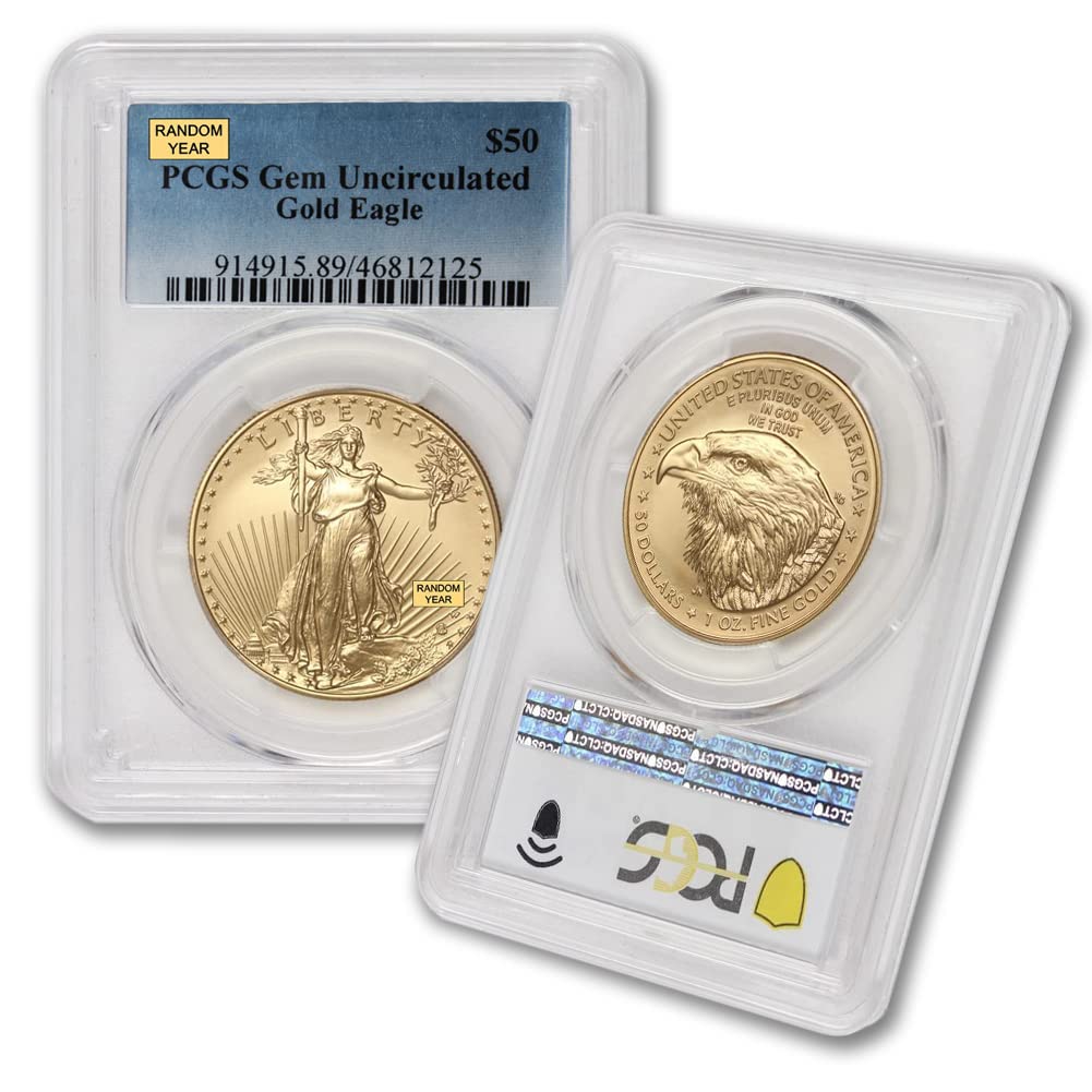1 oz American Gold Eagle Coin Gem Uncirculated - Perfect Investment