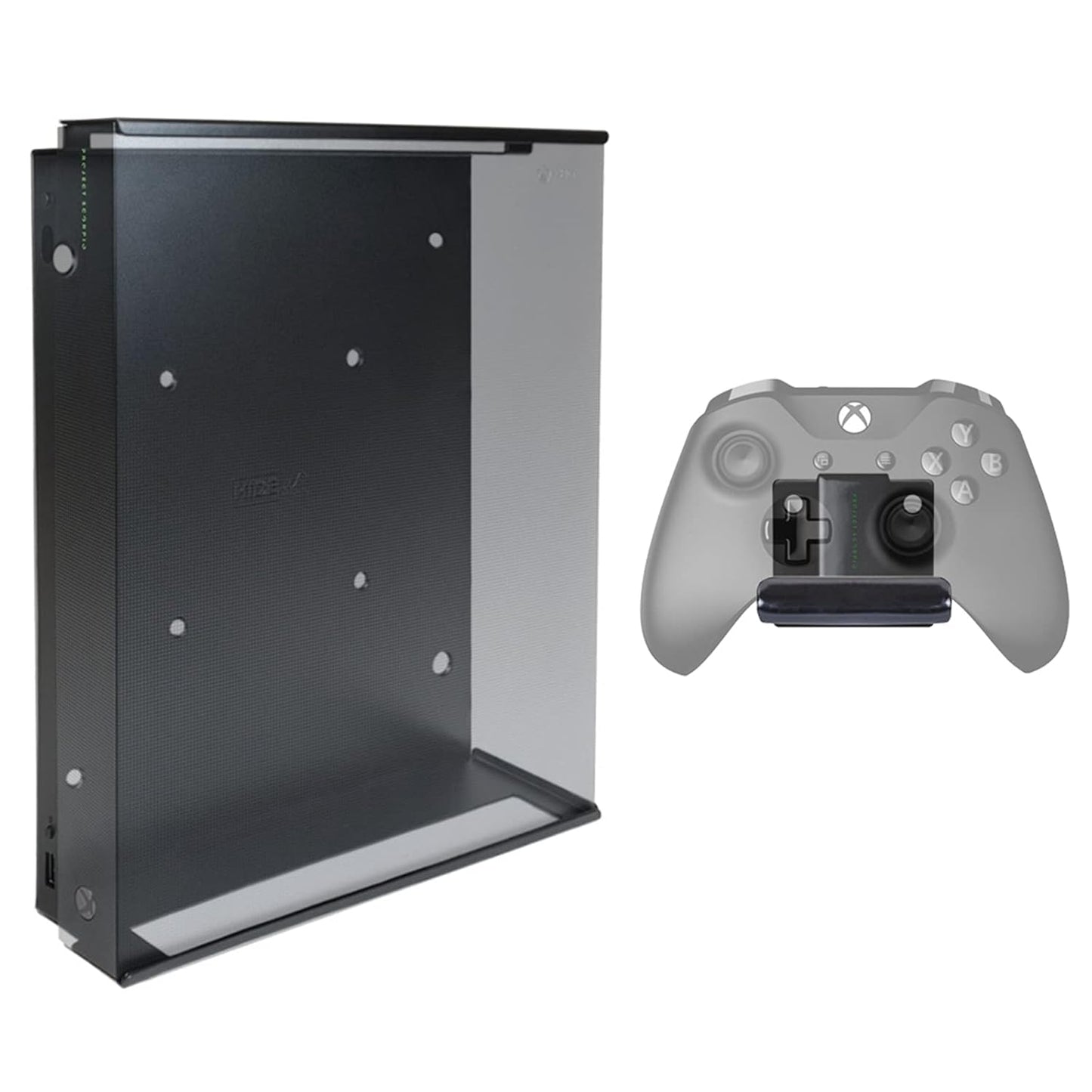 HIDEit Mounts X1X Pro Bundle: Wall Mount for Xbox One X