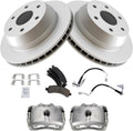 Rear Ceramic Brake Pad & Rotor Kit for 2008-2014 Express 1500