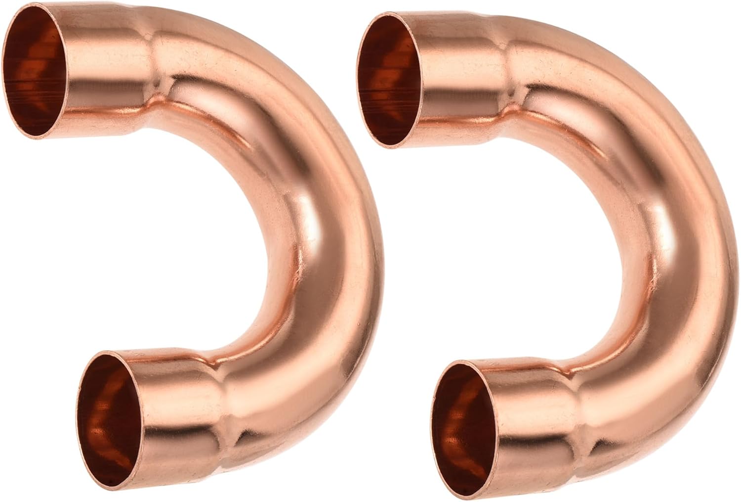 YOKIVE 2 Pcs 180 Copper Elbow Fitting Set - HVAC Essential