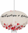 Waterproof Heart Design Tablecloth 54 - Perfect for Outdoor Events!