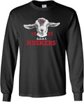 Nebraska Huskers Long Sleeve T-Shirts for Fans - 100% Cotton