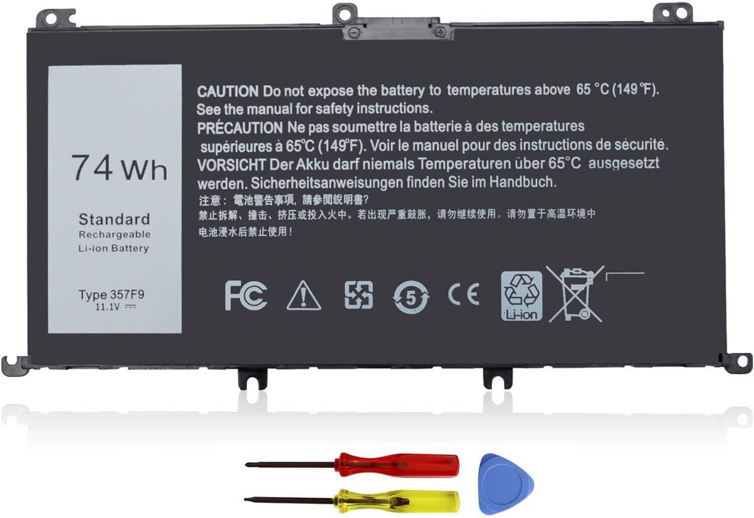 Extended Power: Dell Inspiron 15 Battery