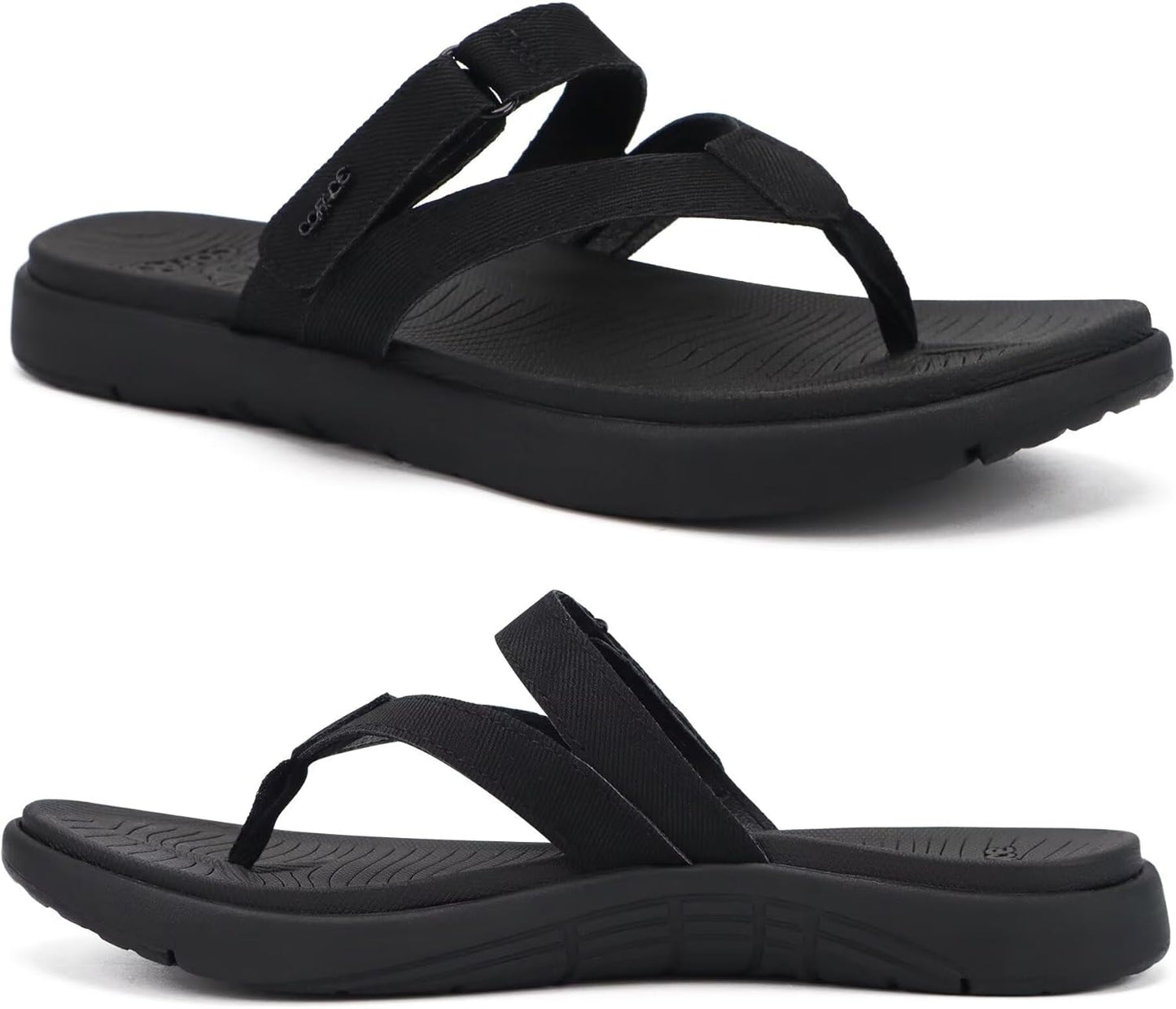 COFACE Womens Fashion Orthotic Flip Flops for Comfort and Style