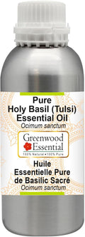 Pure Holy Basil Essential Oil 630ml Steam Distilled - Therapeutic