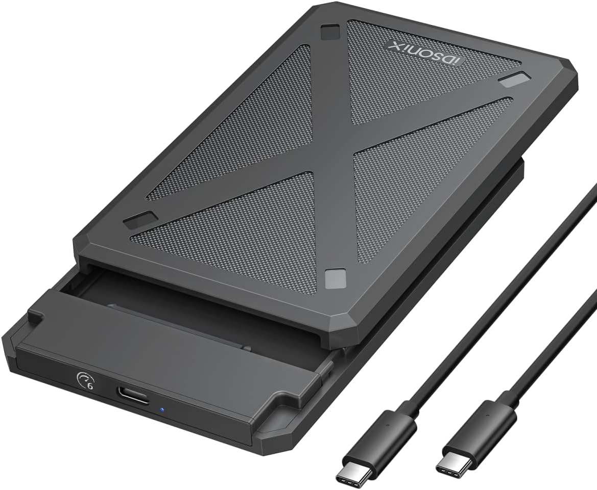 Ultra-Fast USB-C 2.5 HDD Enclosure