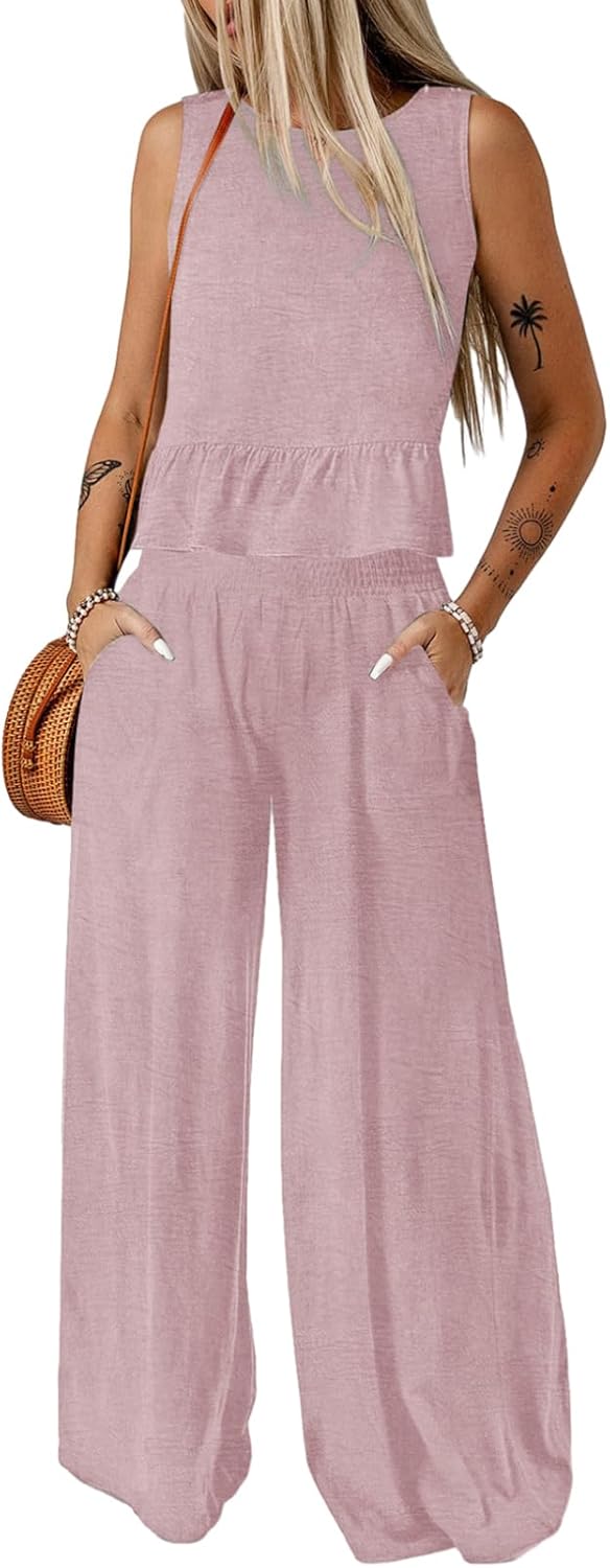 Dokotoo Pants Sets Women 2 Piece Outfits for Stylish Comfort