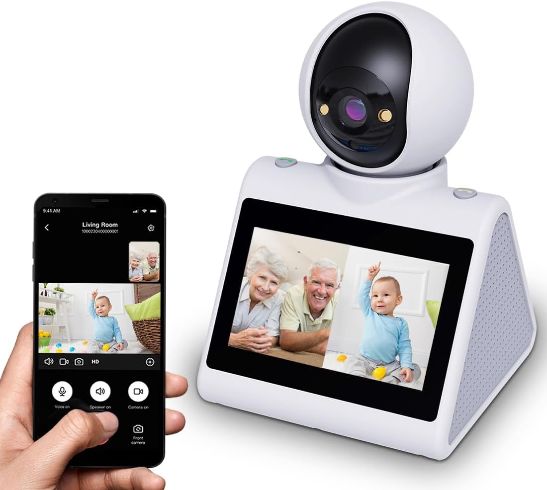 Two Way Video Camera for Home Security and Baby Monitoring