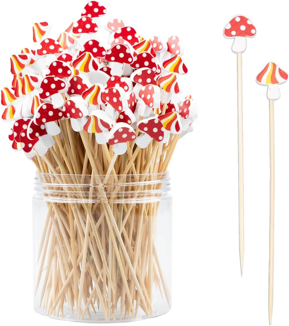 Bamboo Cocktail Picks Luau Party Supplies