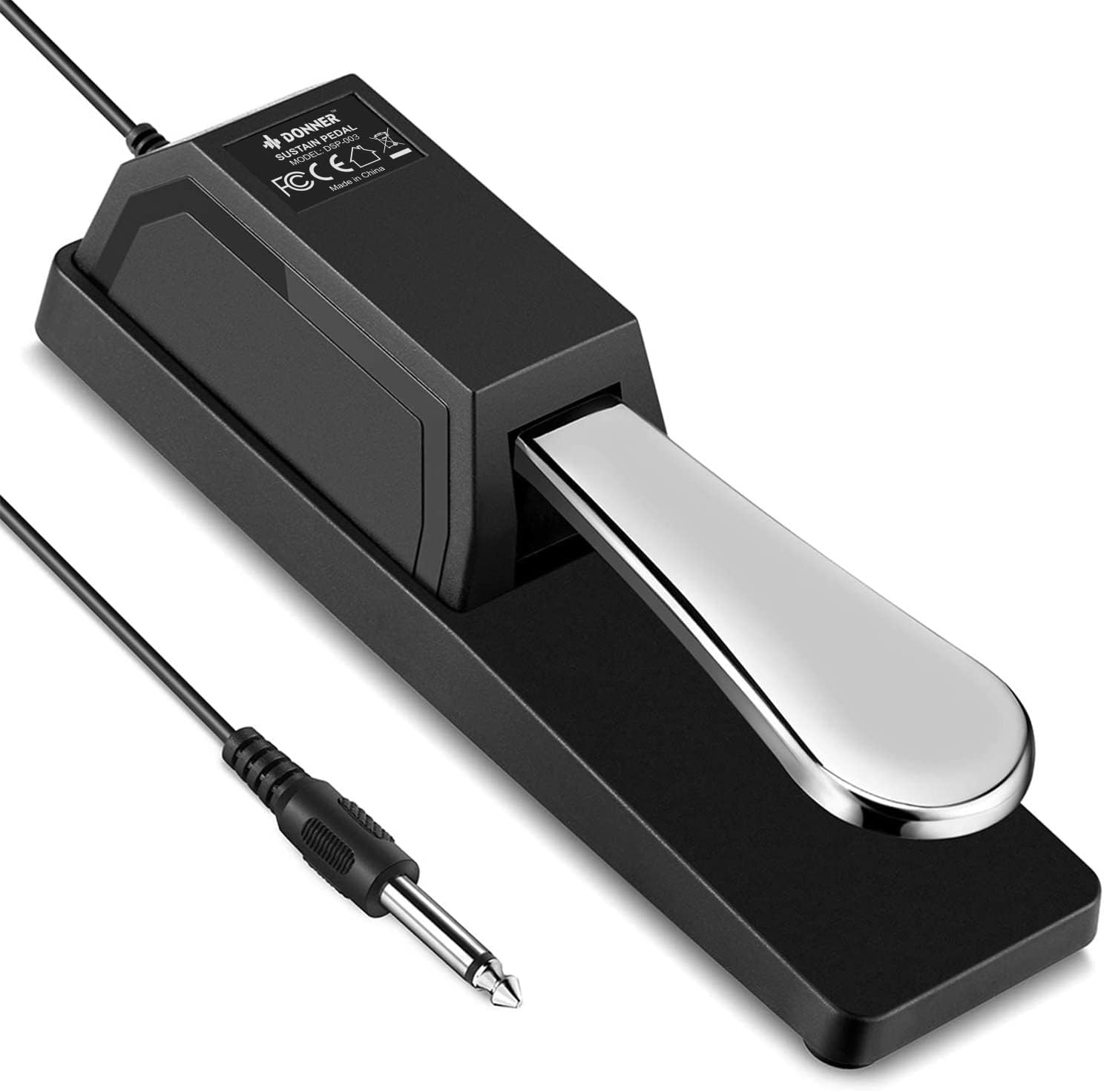 Donner Universal Sustain Pedal - Enhance Your Keyboard Experience!
