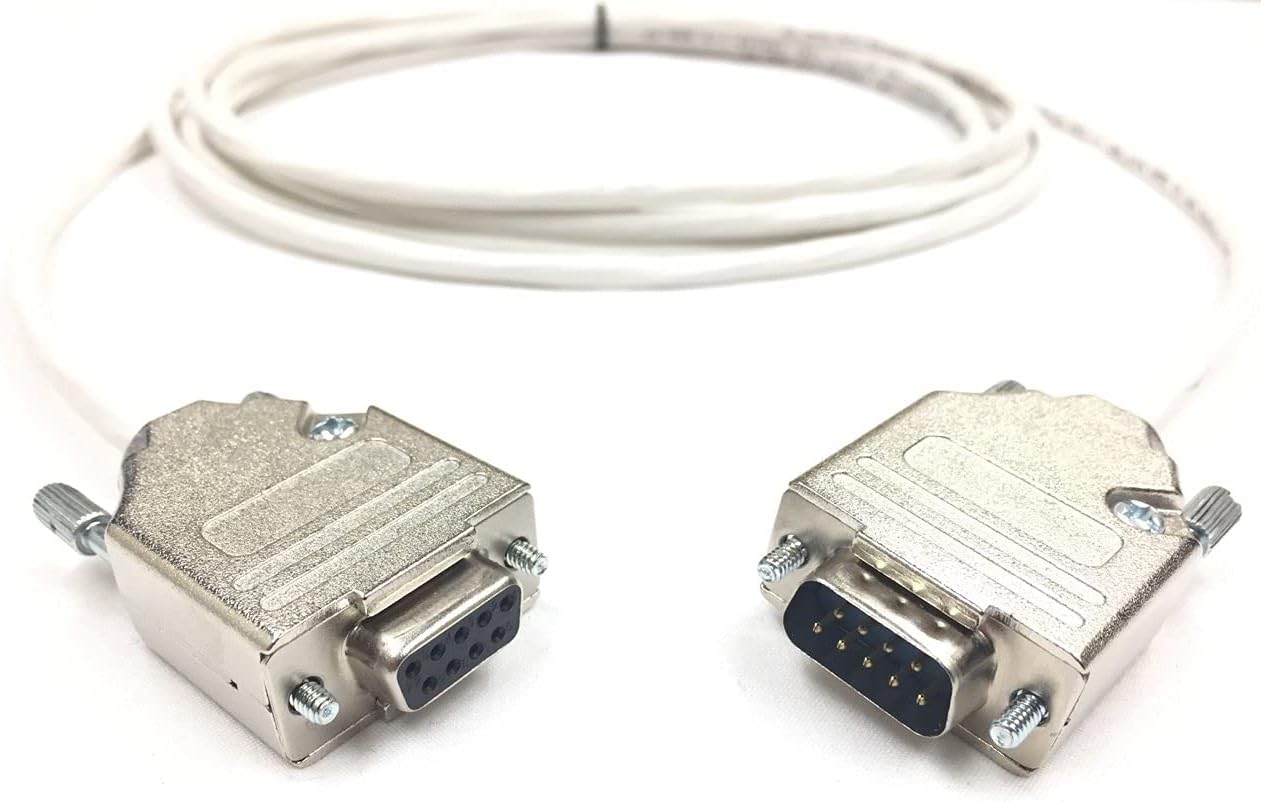6 Foot DB9 Male to Female RS232 Extension Serial Cable - Quality