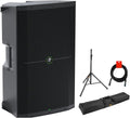Mackie Thump215 1400W 15ft Powered PA System Bundle - Live Ready