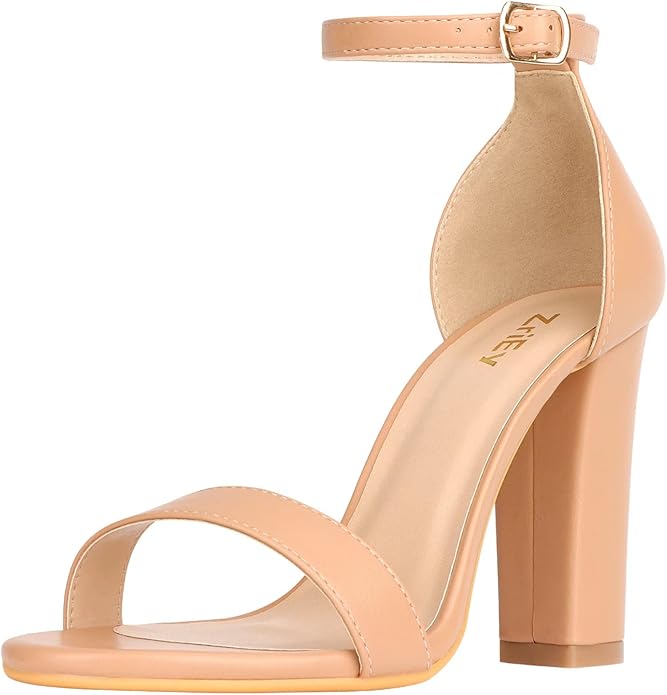 ZriEy Women's Heeled Sandals for Party and Wedding Fashion