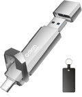 256G External Portable SSD USB Solid State Drive - Fast Dual USB