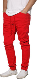 Trendy URBANJ Men's Stretch Jogger Pants for Effortless Style