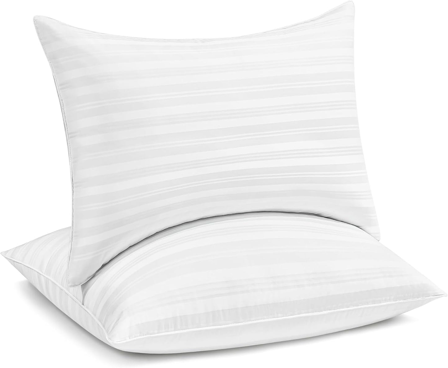 Luxury Hotel Quality Goose Feather Down Pillows for Sleeping