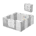 Albott Baby Playpen: Upgraded 14 Panels Foldable Safety Fence
