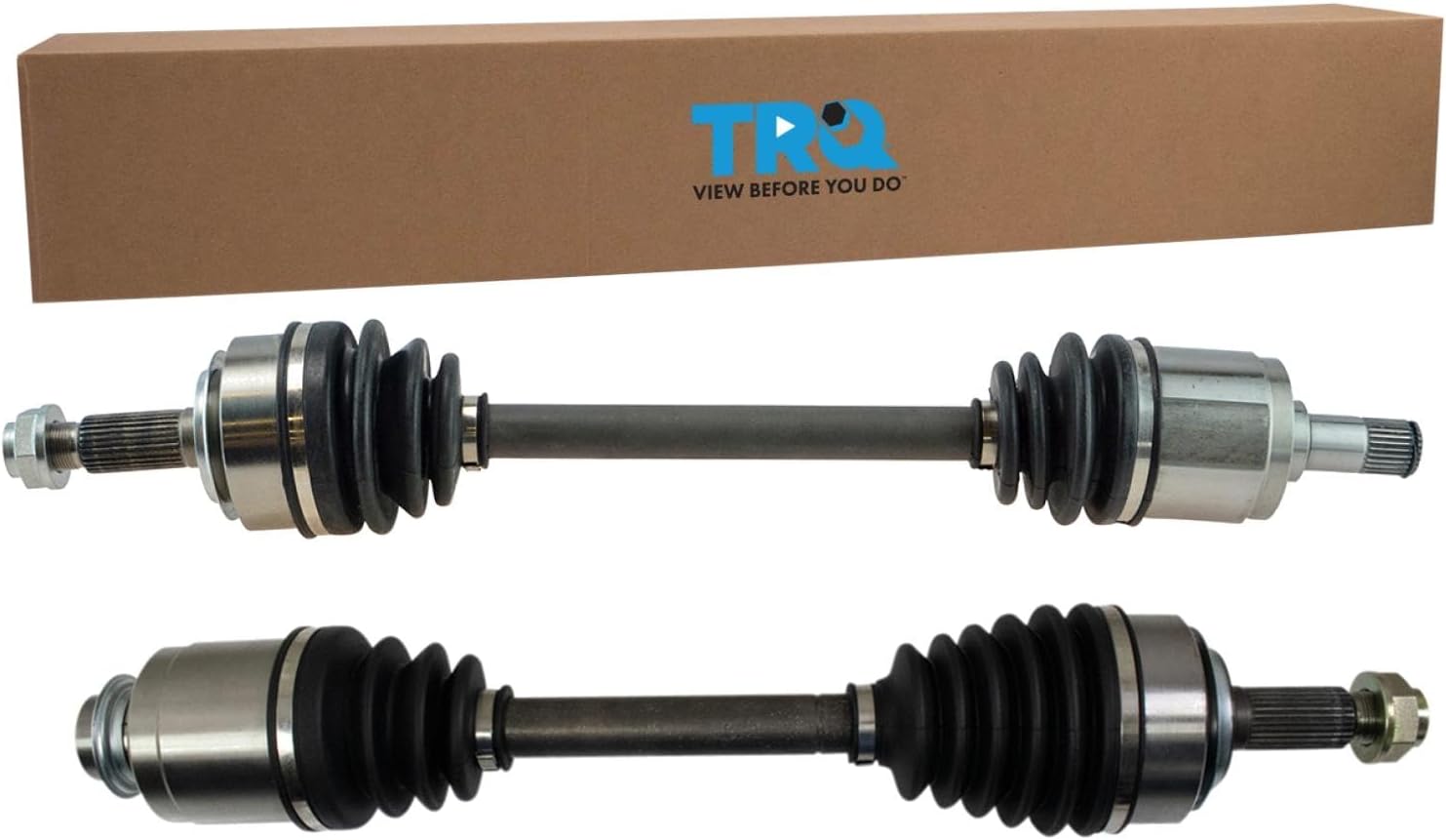 TRQ Front CV Axle Shaft Assembly Set for Honda Accord 2003-2007