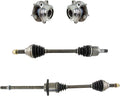 TRQ Front Driver & Passenger Drivetrain Kit for 2011-15 Nissan Quest